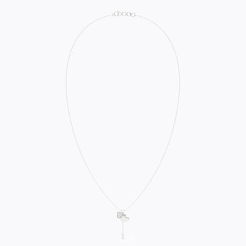 Heart 925 Silver Diamond Pendant Necklace