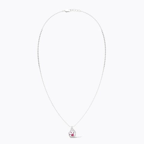 Tender 925 Silver Diamond Necklace