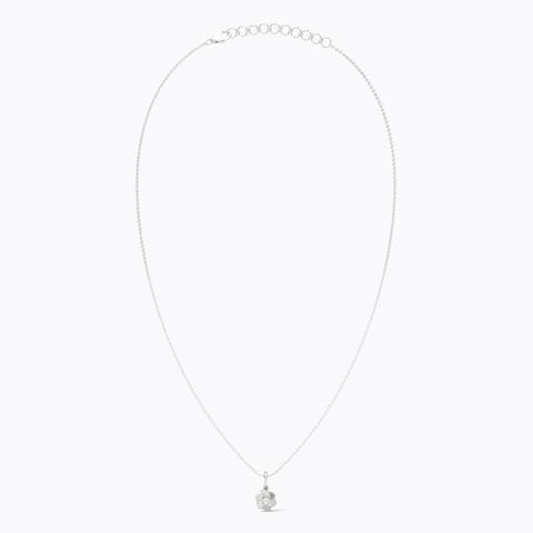 Thea 925 Silver Diamond Necklace