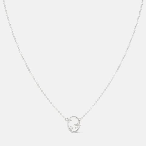 Twinkle 925 Silver Diamond Necklace Twinkle 925 Silver Diamond Necklace