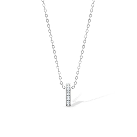 Roving Firefly 925 Silver Diamond Necklace Roving Firefly 925 Silver Diamond Necklace