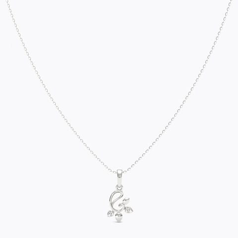 Phecda 925 Silver Diamond Necklace Phecda 925 Silver Diamond Necklace