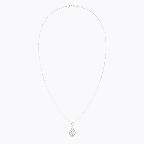 Hydra 925 Silver Diamond Necklace Hydra 925 Silver Diamond Necklace