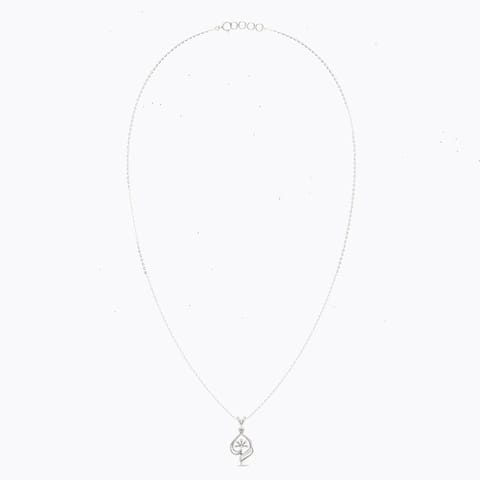 Cygnus 925 Silver Diamond Necklace