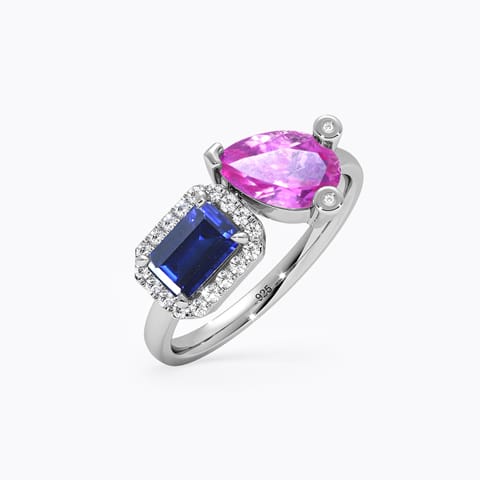 All in 925 Silver Diamond Ring All in 925 Silver Diamond Ring