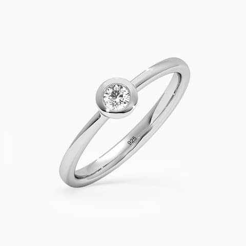Persevere Diamond Ring in 925 Silver Persevere Diamond Ring in 925 Silver
