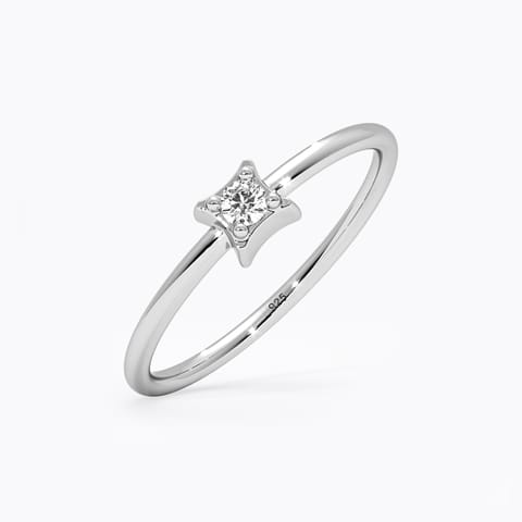 Ascend Diamond Ring in 925 Silver Ascend Diamond Ring in 925 Silver