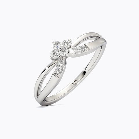 Trust Yourself Diamond Ring in 925 Silver Trust Yourself Diamond Ring in 925 Silver