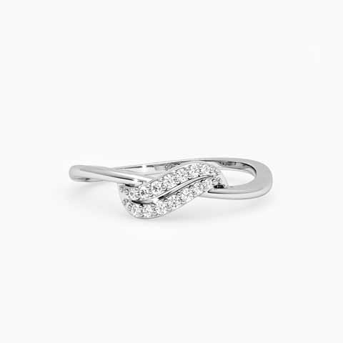 Feel your Power 925 Silver Diamond Ring Feel your Power 925 Silver Diamond Ring