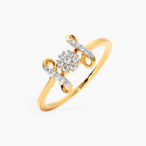 Stronger than ever Diamond Ring in 925 Silver Stronger than ever Diamond Ring in 925 Silver