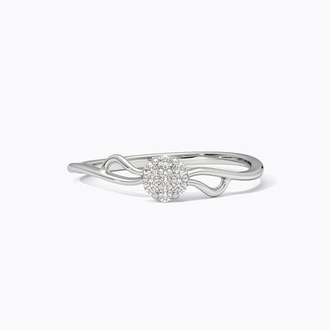 Trust the Process 925 Silver Diamond Ring Trust the Process 925 Silver Diamond Ring