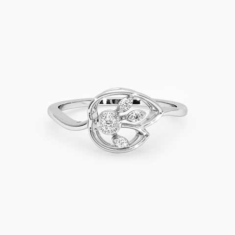 Take the Lead 925 Silver Diamond Ring Take the Lead 925 Silver Diamond Ring