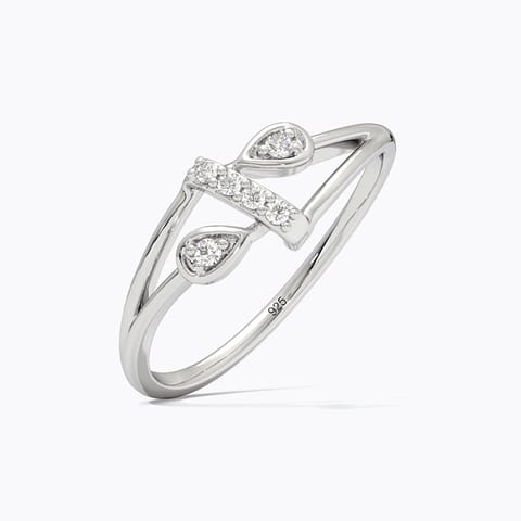 Leap of Faith 925 Silver Diamond Ring Leap of Faith 925 Silver Diamond Ring
