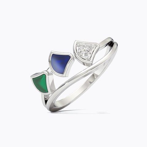 Royal 925 Silver Diamond Ring