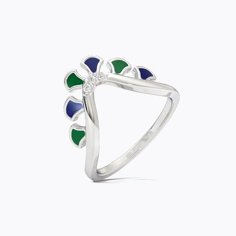 Majestic 925 Silver Diamond Ring