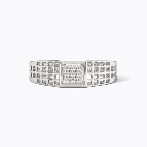 Rings Rivet 925 Silver Diamond Men's Ring