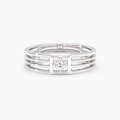 Rings Momentum 925 Silver Diamond Men's Ring
