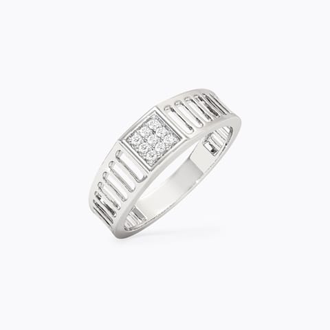 Paradox 925 Silver Diamond Men's Ring