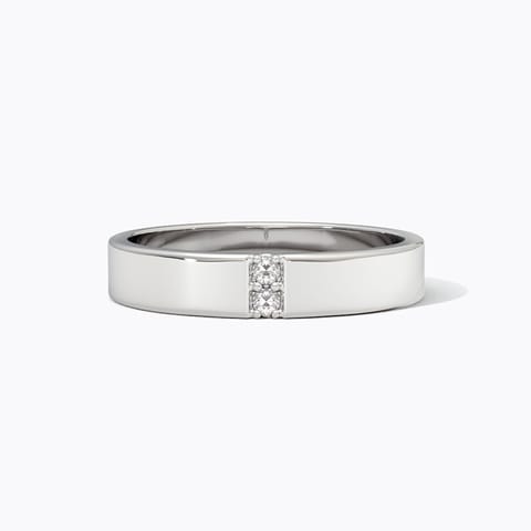 Rings Anchor 925 Silver Diamond Men's Ring