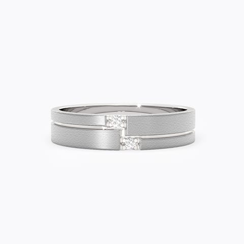 Rings Josh 925 Silver Diamond Men's Ring