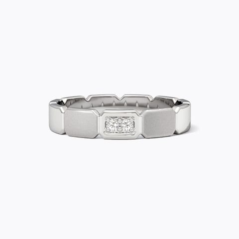Rings Alex 925 Silver Diamond Men's Ring