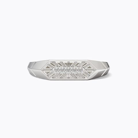 Zeal 925 Silver Diamond Ring