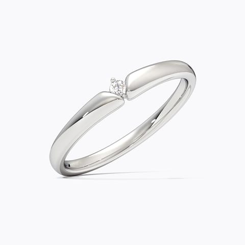 Comet 925 Silver Diamond Ring Comet 925 Silver Diamond Ring