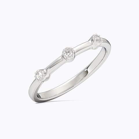 Galaxy 925 Silver Diamond Ring Galaxy 925 Silver Diamond Ring