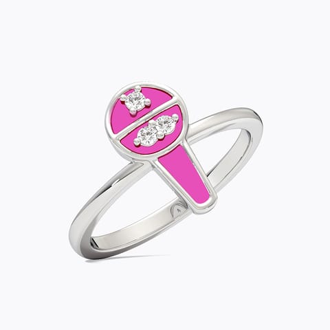 Star Mic 925 Silver Diamond Ring Star Mic 925 Silver Diamond Ring