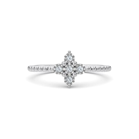 Ambient 925 Silver Diamond Ring Ambient 925 Silver Diamond Ring
