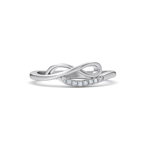 Whimsical Reverie 925 Silver Diamond Ring Whimsical Reverie 925 Silver Diamond Ring
