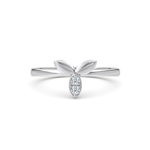 Twilit Secret 925 Silver Diamond Ring