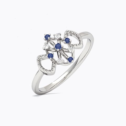 Pegasus 925 Silver Diamond Ring