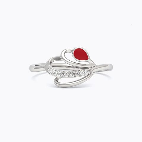 Andromeda 925 Silver Diamond Ring Andromeda 925 Silver Diamond Ring