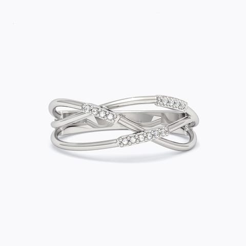 Canopus 925 Silver Diamond Ring Canopus 925 Silver Diamond Ring