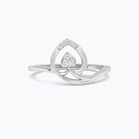 Procyon 925 Silver Diamond Ring
