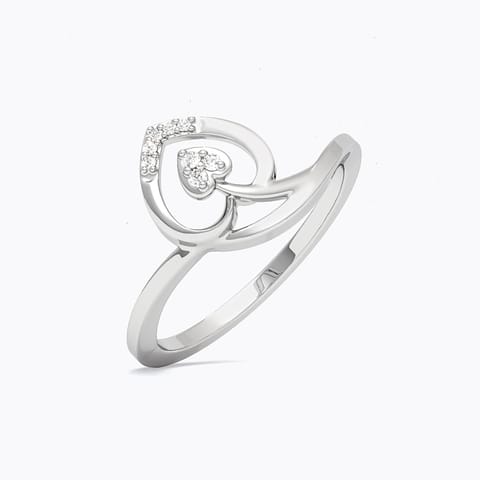 Procyon 925 Silver Diamond Ring