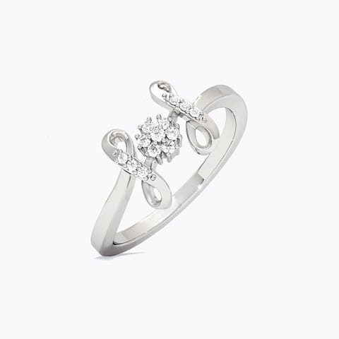 Betelgeuse 925 Silver Diamond Ring Betelgeuse 925 Silver Diamond Ring
