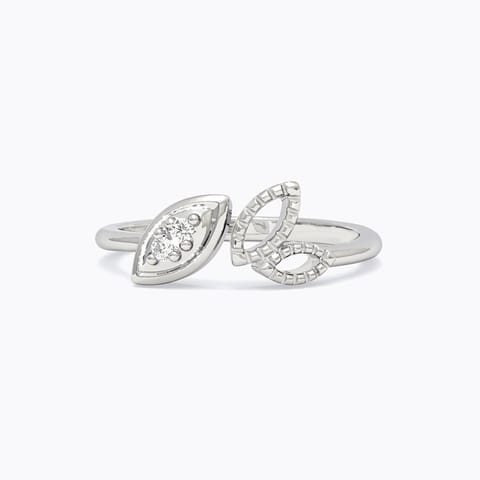 Fomalhaut 925 Silver Diamond Ring