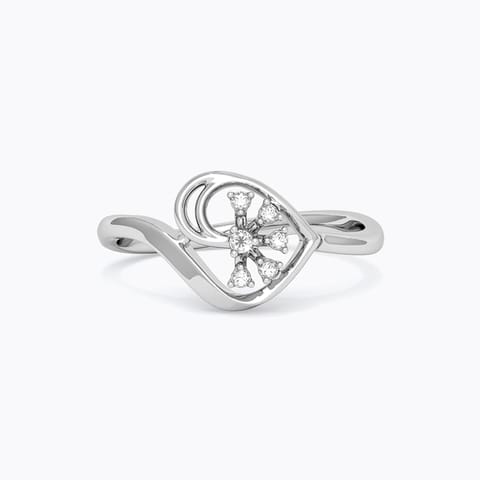 Tyl 925 Silver Diamond Ring