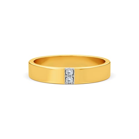 Anchor 925 Silver Gold-Plated Diamond Men's Ring Anchor 925 Silver Gold-Plated Diamond Men's Ring