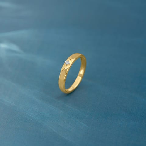 Solenne 925 Silver Diamond Ring