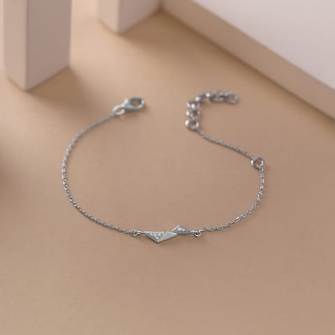 Sparkling Icicle 925 Silver Diamonds Bracelet Sparkling Icicle 925 Silver Diamonds Bracelet