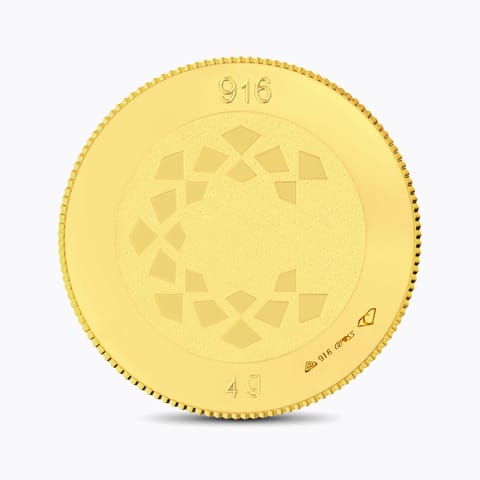 4g, 22Kt Lakshmi Gold Coin 4g, 22Kt Lakshmi Gold Coin