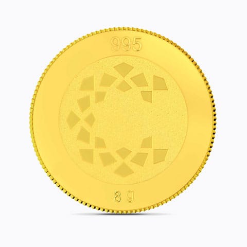 8g, 24Kt Lakshmi Gold Coin 8g, 24Kt Lakshmi Gold Coin