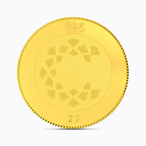 2g, 24Kt Lord Balaji Gold Coin 2g, 24Kt Lord Balaji Gold Coin