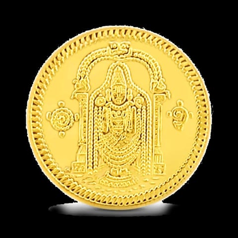 2g, 24Kt Lord Balaji Gold Coin 2g, 24Kt Lord Balaji Gold Coin