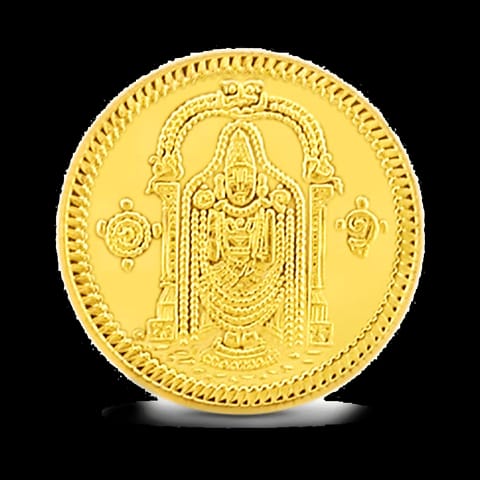 8g, 24Kt Lord Balaji Gold Coin 8g, 24Kt Lord Balaji Gold Coin