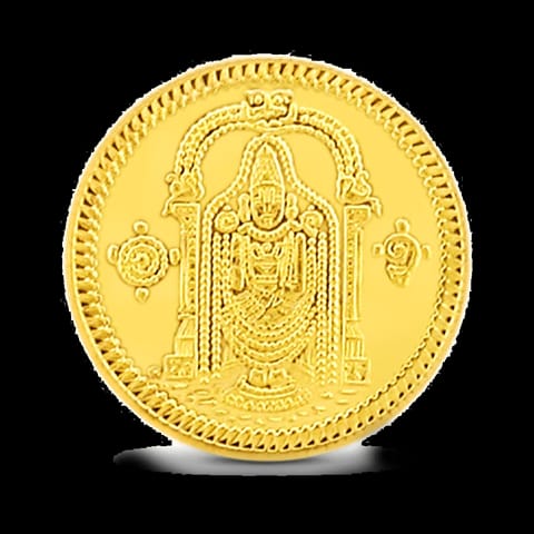 10g, 24Kt Lord Balaji Gold Coin 10g, 24Kt Lord Balaji Gold Coin