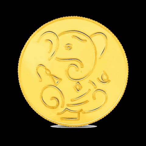 10g, 24Kt Lucky Ganesha Gold Coin 10g, 24Kt Lucky Ganesha Gold Coin